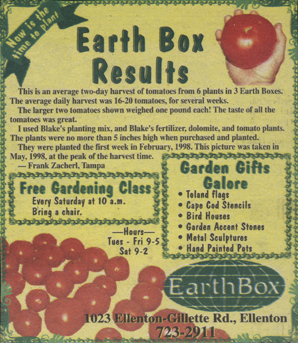 Earth Box ad